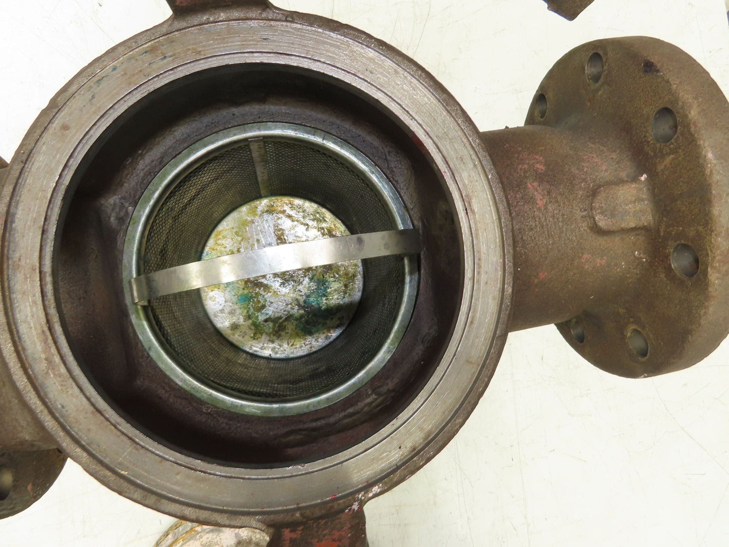 Hayward Model 72 Simplex 4" Inline Basket Strainer Cast Iron 200 PSI Flanged