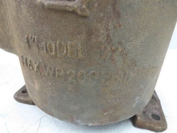 Hayward Model 72 Simplex 4" Inline Basket Strainer Cast Iron 200 PSI Flanged