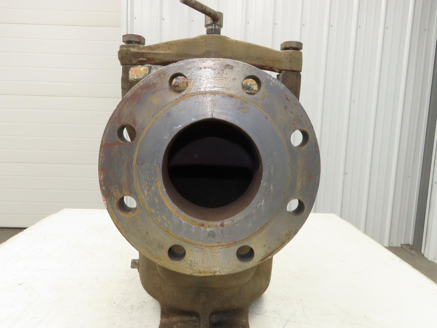 Hayward Model 72 Simplex 4" Inline Basket Strainer Cast Iron 200 PSI Flanged