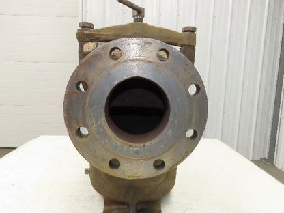 Hayward Model 72 Simplex 4" Inline Basket Strainer Cast Iron 200 PSI Flanged