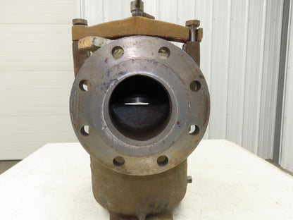 Hayward Model 72 Simplex 4" Inline Basket Strainer Cast Iron 200 PSI Flanged