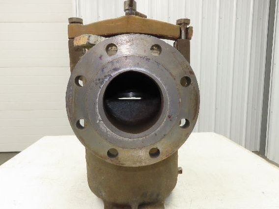 Hayward Model 72 Simplex 4" Inline Basket Strainer Cast Iron 200 PSI Flanged