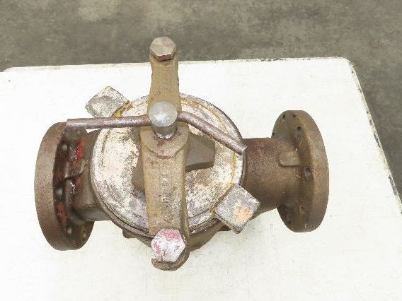 Hayward Model 72 Simplex 4" Inline Basket Strainer Cast Iron 200 PSI Flanged