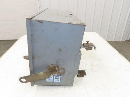 Westinghouse Busway Disconnect Switch Bus Plug Enclosure 600VAC 3PH 3W