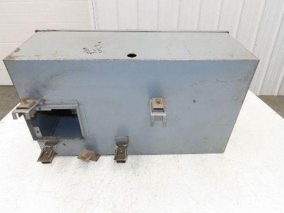 Westinghouse Busway Disconnect Switch Bus Plug Enclosure 600VAC 3PH 3W