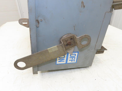 Westinghouse Busway Disconnect Switch Bus Plug Enclosure 600VAC 3PH 3W