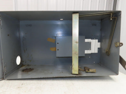 Westinghouse Busway Disconnect Switch Bus Plug Enclosure 600VAC 3PH 3W