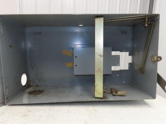 Westinghouse Busway Disconnect Switch Bus Plug Enclosure 600VAC 3PH 3W