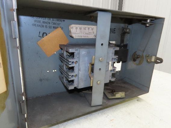 Westinghouse Busway Disconnect Switch Bus Plug 60A 600VAC 3PH 3W