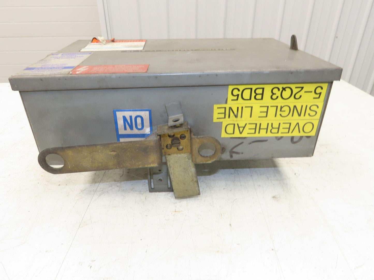 Westinghouse Busway Disconnect Switch Bus Plug 60A 600VAC 3PH 3W