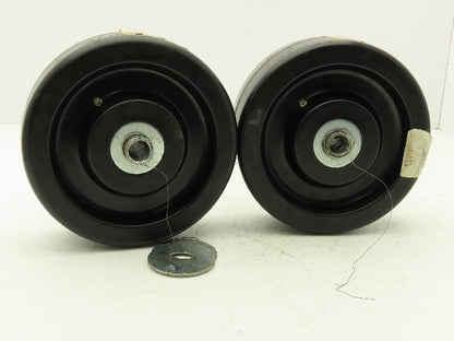 Albion 75949354 Phenolic Texite Caster Wheel 3"W x 8"D x 3/4" Bore Lot of 2