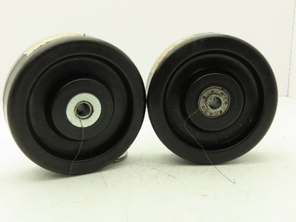 Albion 75949354 Phenolic Texite Caster Wheel 3"W x 8"D x 3/4" Bore Lot of 2