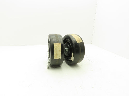 Albion 75949354 Phenolic Texite Caster Wheel 3"W x 8"D x 3/4" Bore Lot of 2