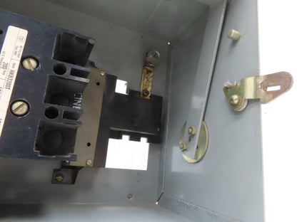 Westinghouse Busway Disconnect Switch Bus Plug 200A 600VAC 3PH 3W