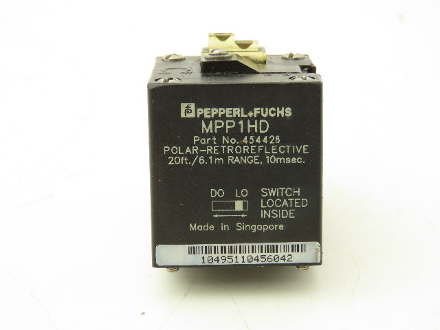 Pepperl & Fuchs MPP1HD Retroreflective Sensor Harsh Duty Polarized 6m Range