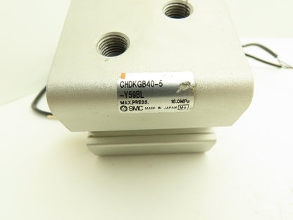 SMC CHDKGB40-5-Y59BL Hydraulic Cylinder 40mm Bore 5mm Stroke Double Acting