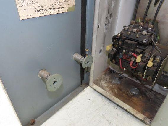 Allen Bradley Combination Motor Starter Size 0 Fusible 5Hp 600V 3PH