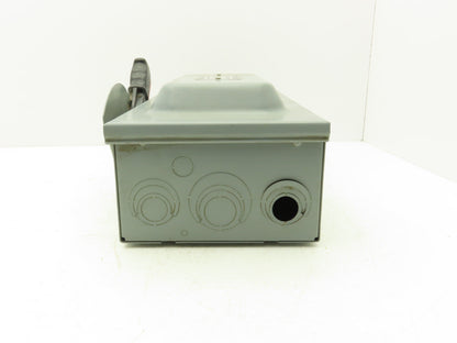 Square D H362 Heavy Duty Fused Safety Disconnect Switch 60A 600VAC Series F1