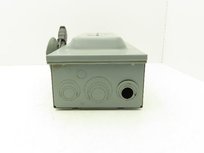 Square D H362 Heavy Duty Fused Safety Disconnect Switch 60A 600VAC Series F1