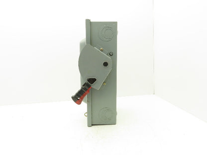Square D H362 Heavy Duty Fused Safety Disconnect Switch 60A 600VAC Series F1