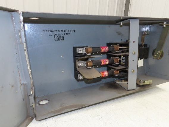 Westinghouse Fusible Busway Disconnect Switch Bus Plug 30A 600VAC 3PH 3W