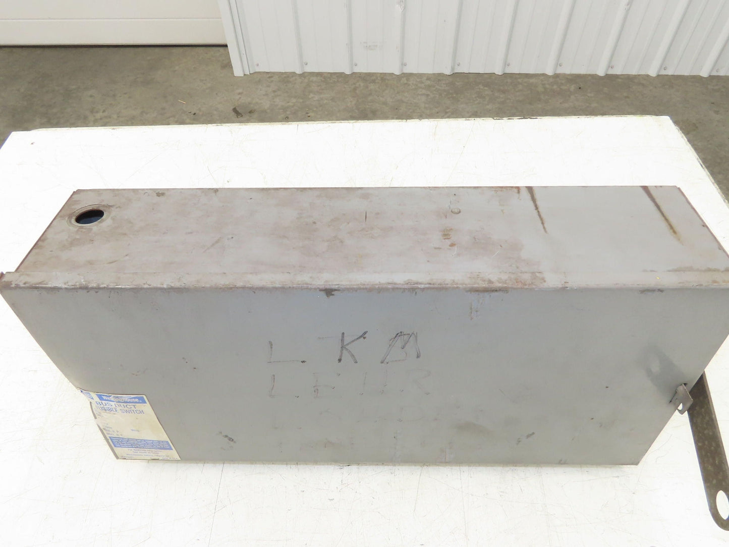 Westinghouse Fusible Busway Disconnect Switch Bus Plug 30A 600VAC 3PH 3W