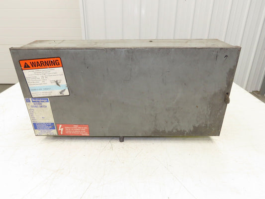Westinghouse Fusible Busway Disconnect Switch Bus Plug 30A 600VAC 3PH 3W