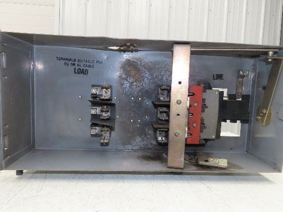 Westinghouse Fusible Busway Disconnect Switch Bus Plug 60A 600VAC 3PH 3W