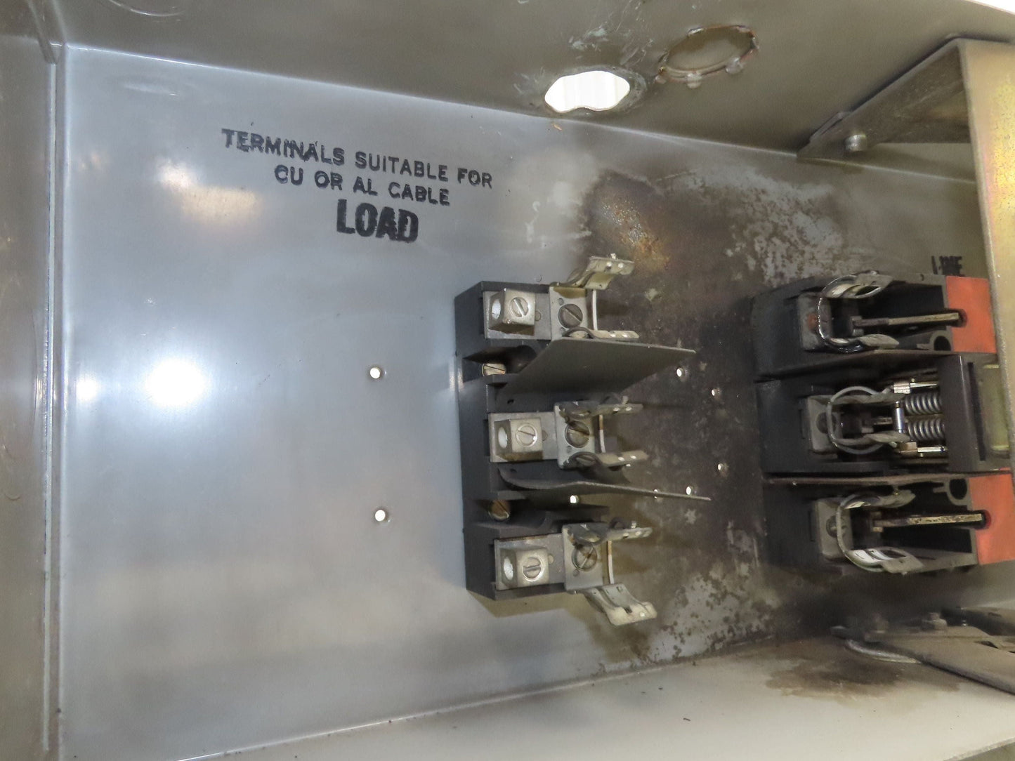 Westinghouse Fusible Busway Disconnect Switch Bus Plug 60A 600VAC 3PH 3W