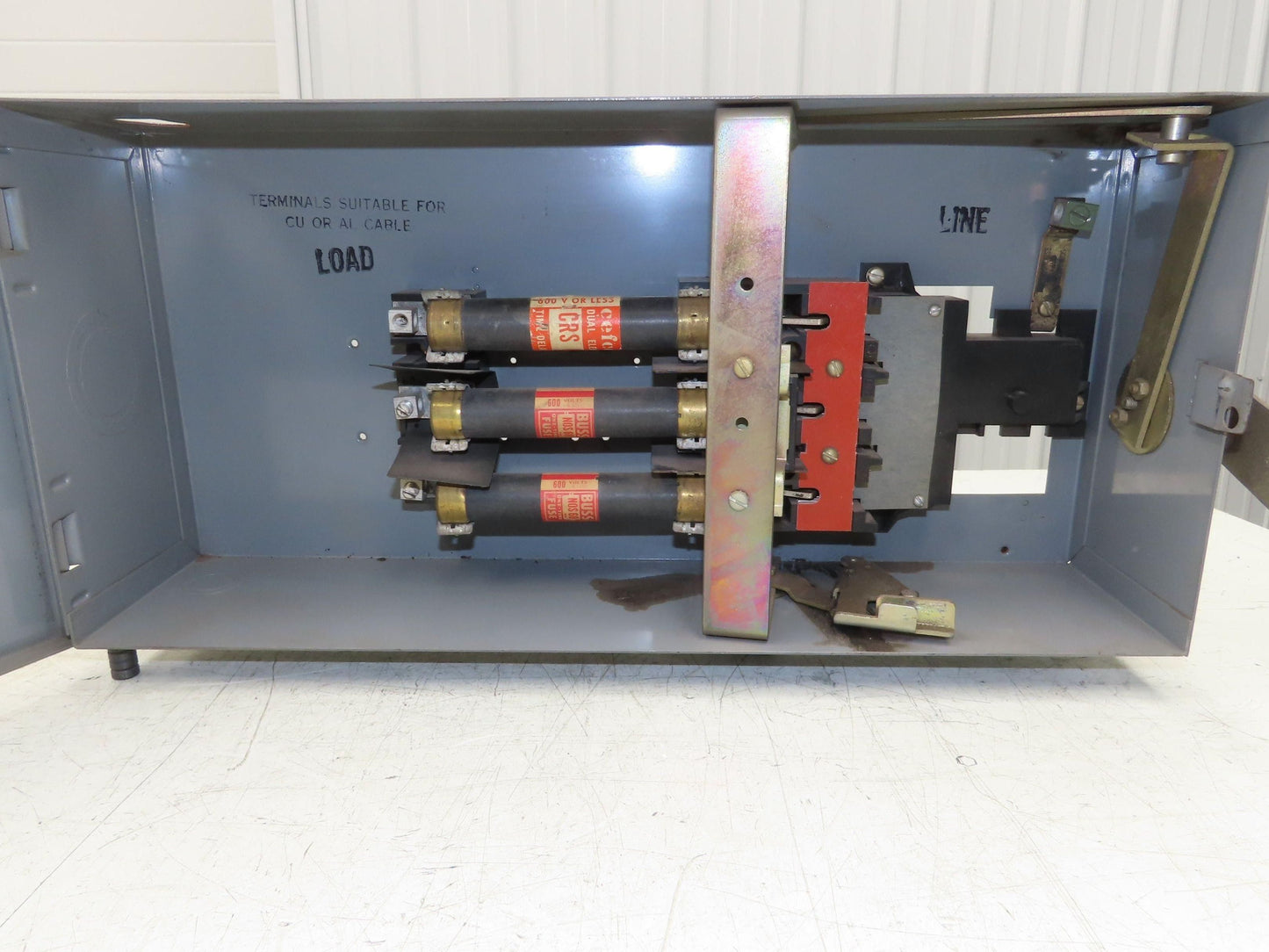 Westinghouse Fusible Busway Disconnect Switch Bus Plug 60A 600VAC 3PH 3W