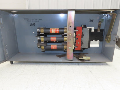 Westinghouse Fusible Busway Disconnect Switch Bus Plug 60A 600VAC 3PH 3W