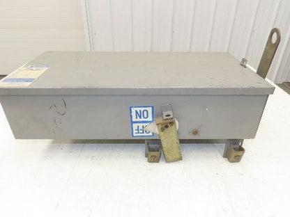 Westinghouse Fusible Busway Disconnect Switch Bus Plug 60A 600VAC 3PH 3W