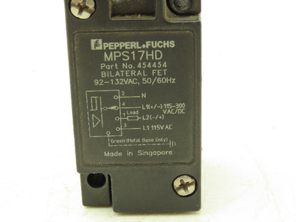 Pepperl Fuchs MPS17HD Photoelectric Sensor Plug-In Base