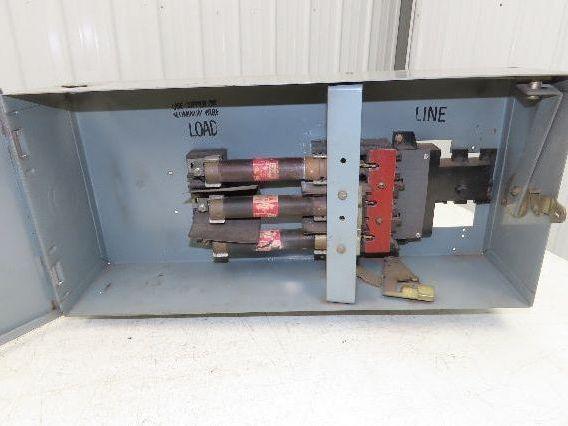 Westinghouse Fusible Busway Disconnect Switch Bus Plug 60A 600VAC 3PH 3W