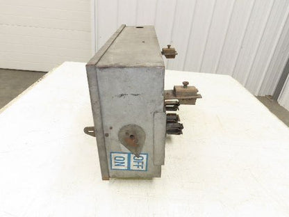 Westinghouse Fusible Busway Disconnect Switch Bus Plug 60A 600VAC 3PH 3W