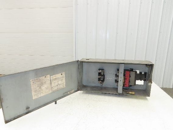 Westinghouse Fusible Busway Disconnect Switch Bus Plug 60A 600VAC 3PH 3W