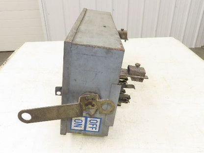 Westinghouse Fusible Busway Disconnect Switch Bus Plug 100A 600VAC 3PH 3W