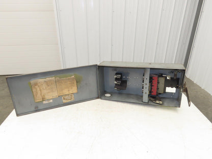 Westinghouse Fusible Busway Disconnect Switch Bus Plug 100A 600VAC 3PH 3W
