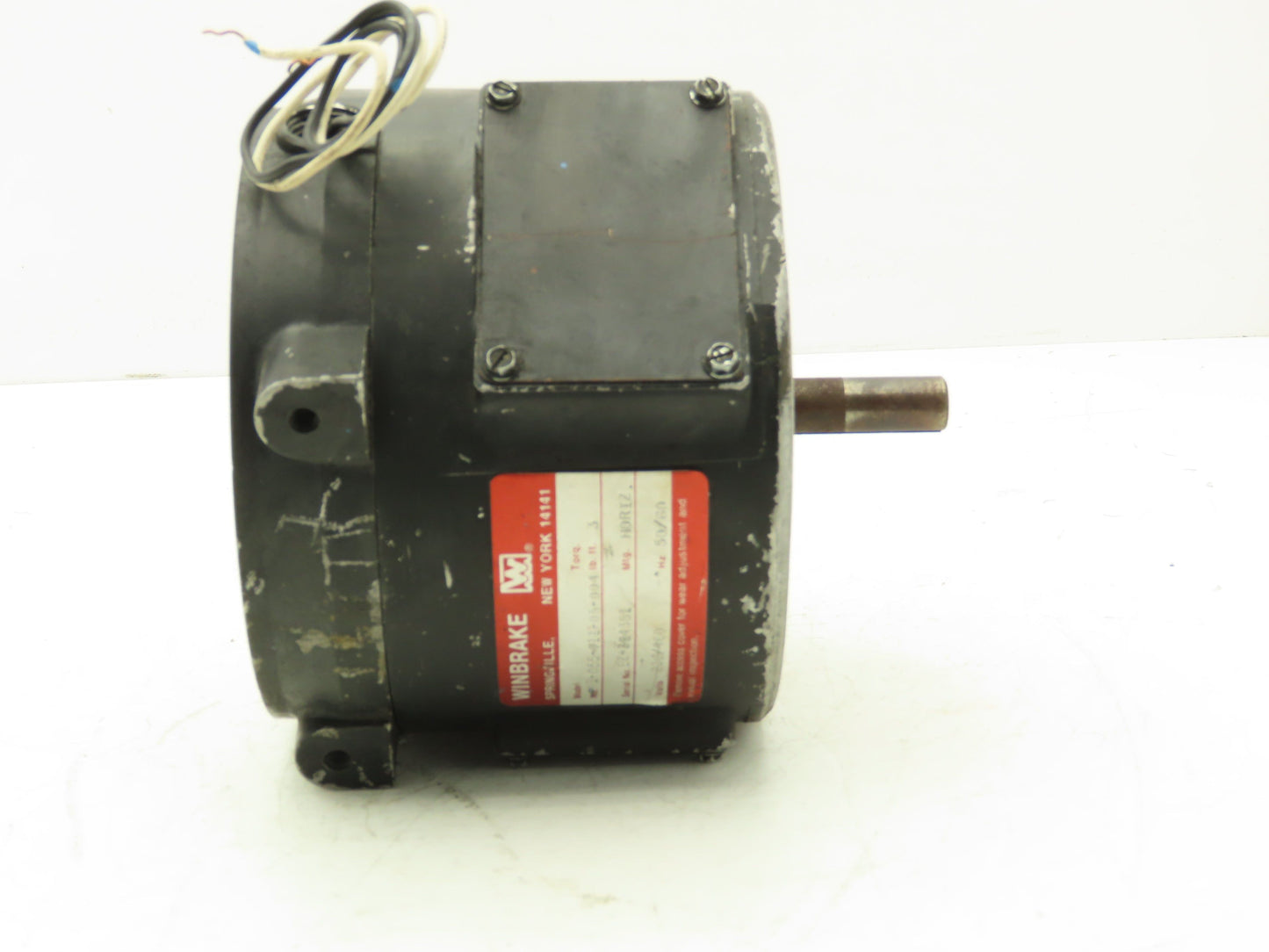 Winbrake 1-055-711-05-004 Brake 3 Ft-Lb Torque Horiz. Mount 230/460v 5/8" Shaft