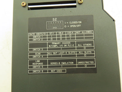 Allen-Bradley 1771-ASB Remote I/O Adapter Series E