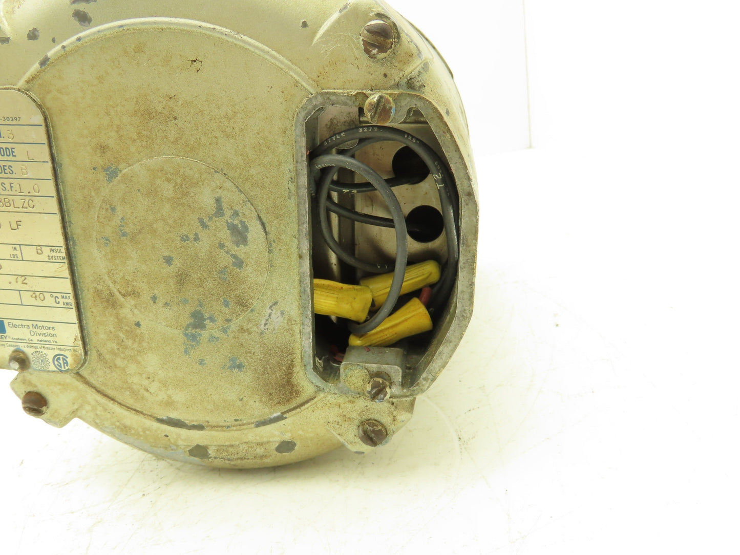 Electra 5V31-949 LF AC Motor 1/4Hp 575v 1725rpm 3Ph EK56C-133BLZC Frame