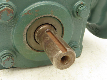 Dodge Tigear-2 17Q10L56 Worm Gearbox 10:1 Reducer 175rpm 1.6Hp 56C LH Output