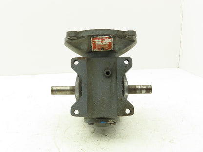 Grant STF Worm Gearbox 30:1 Reducer 58rpm 56C-Face Dual Shaft Output
