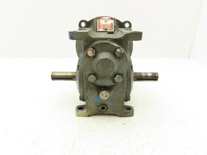 Grant STF Worm Gearbox 30:1 Reducer 58rpm 56C-Face Dual Shaft Output