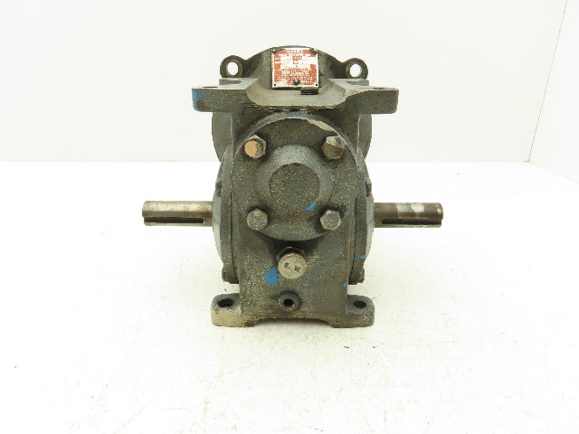 Grant STF Worm Gearbox 30:1 Reducer 58rpm 56C-Face Dual Shaft Output