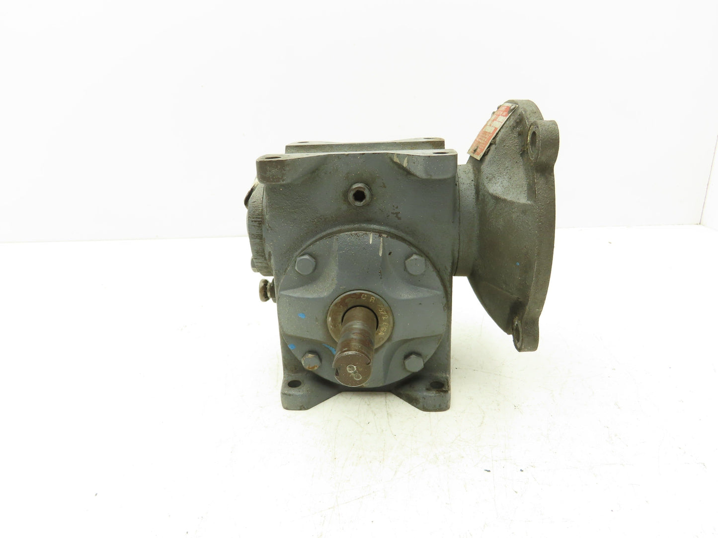 Grant STF Worm Gearbox 30:1 Reducer 58rpm 56C-Face Dual Shaft Output