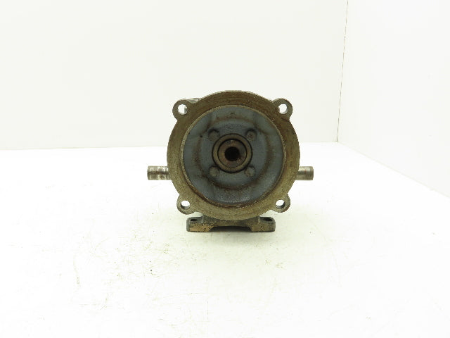 Grant STF Worm Gearbox 30:1 Reducer 58rpm 56C-Face Dual Shaft Output