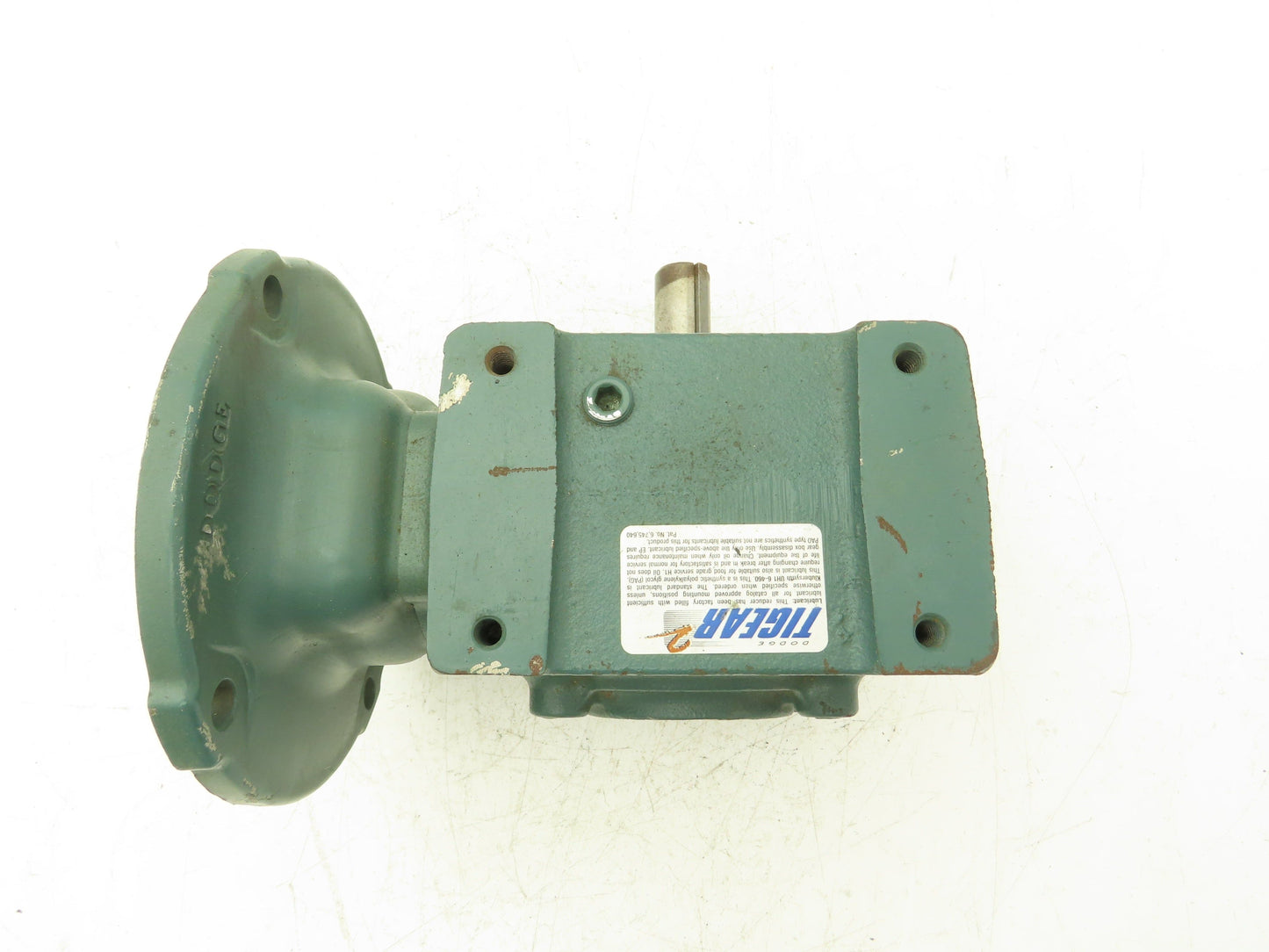 Dodge Tigear-2 17Q10L56 Worm Gearbox 10:1 Reducer 175rpm 1.6Hp 56C LH Output