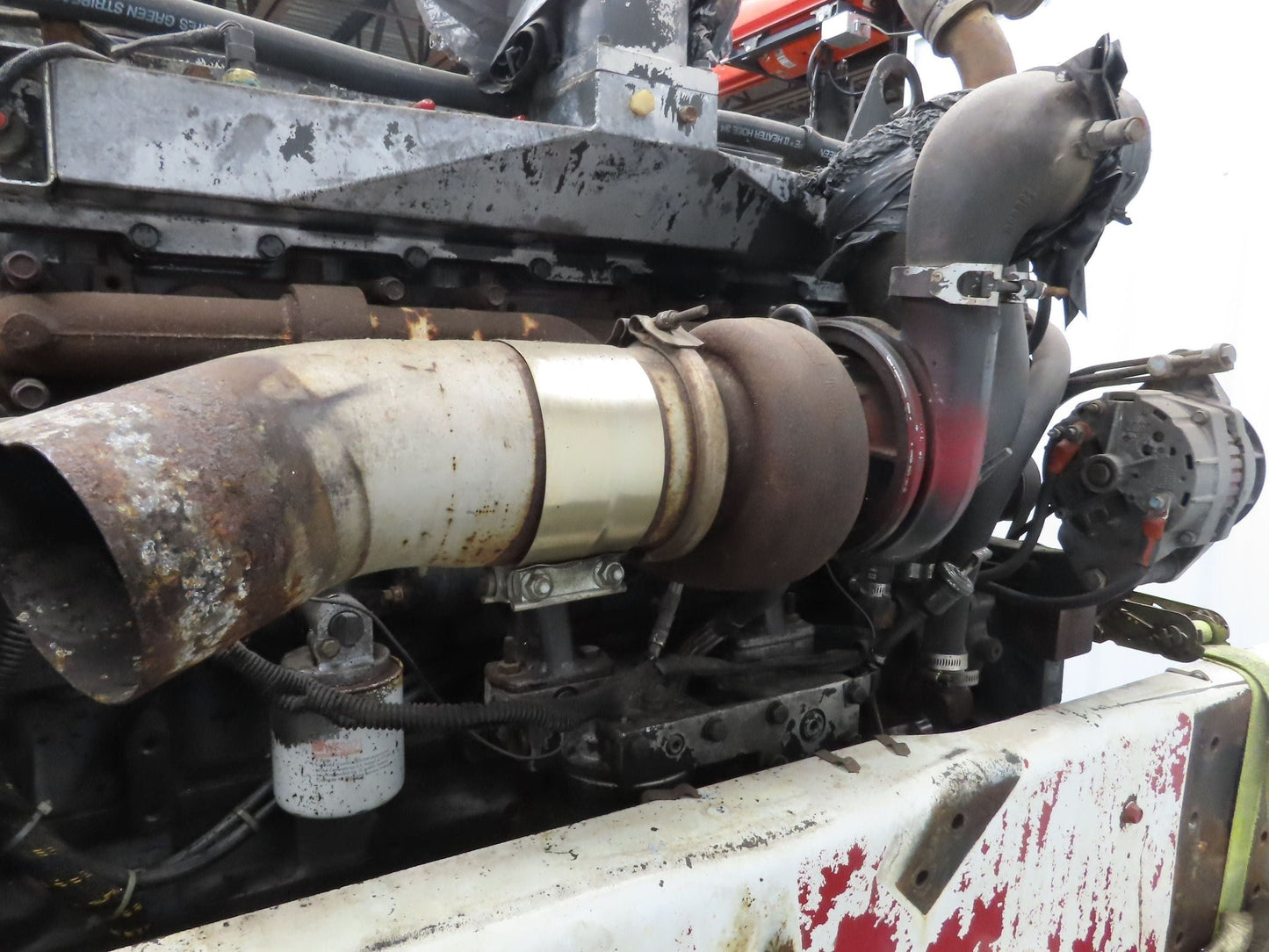 Cummins M11 10.8L Diesel Engine 330Hp 1997 Oshkosh Truck Transmission Celect ECM