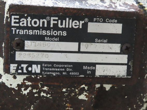 Cummins M11 10.8L Diesel Engine 330Hp 1997 Oshkosh Truck Transmission Celect ECM